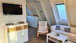 Wohnzimmer - Ferienhaus Traumstrand - Top-Hundeurlaub