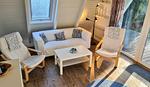 Wohnzimmer - Ferienhaus Traumstrand - Top-Hundeurlaub
