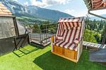 Terrasse - Edelweiss Schlosswohnung - Top-Hundeurlaub