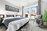 Schlafzimmer - Ferienhaus Momme II Büsum - Top-Hundeurlaub