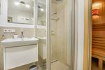 Badezimmer - Sylter Windrose - Top-Hundeurlaub
