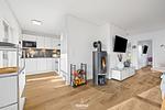 Wohnzimmer - Ferienwohnung Katharina Olpenitz - Top-Hundeurlaub