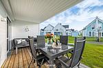 Terrasse - Ferienwohnung Katharina Olpenitz - Top-Hundeurlaub