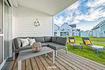 Terrasse - Ferienwohnung Katharina Olpenitz - Top-Hundeurlaub