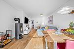 Wohnzimmer - Ferienwohnung Katharina Olpenitz - Top-Hundeurlaub