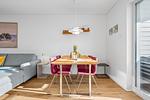 Wohnzimmer - Ferienwohnung Katharina Olpenitz - Top-Hundeurlaub