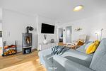 Wohnzimmer - Ferienwohnung Katharina Olpenitz - Top-Hundeurlaub
