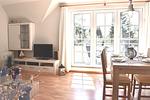 Wohnzimmer - Fritz-Reuter-Straße 4 Wohnung de Strandläufer - Top-Hundeurlaub