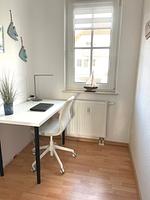 Schlafzimmer - Fritz-Reuter-Straße 4 Wohnung de Strandläufer - Top-Hundeurlaub