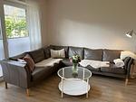 Wohnzimmer - Büsumer Deich - Top-Hundeurlaub