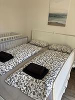 Schlafzimmer - V Gartenpalais Wohnung 1 - Top-Hundeurlaub