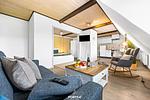 Wohnzimmer - Ferienwohnung Ella - Reet und Erholung - Ringsberg bei Glücksburg - Top-Hundeurlaub