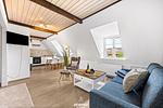 Wohnzimmer - Ferienwohnung Ella - Reet und Erholung - Ringsberg bei Glücksburg - Top-Hundeurlaub