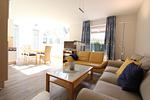 Wohnzimmer - DHH Welle - Top-Hundeurlaub