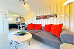 Wohnzimmer - Haus Svane Gartenhaus - Top-Hundeurlaub