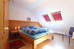 Schlafzimmer - RH Finkenweg 9 d Möwe - Top-Hundeurlaub