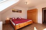 Schlafzimmer - RH Lerchenweg 2c - Top-Hundeurlaub