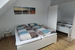 Schlafzimmer - RH Lerchenweg 2c - Top-Hundeurlaub