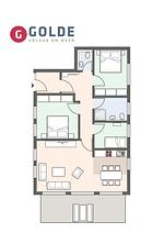 Grundriss - Appartement SPO Bude 4 - Top-Hundeurlaub