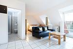 Wohnzimmer - Ferienwohnung Nr. 24 - Top-Hundeurlaub