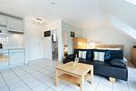Wohnzimmer - Ferienwohnung Nr. 24 - Top-Hundeurlaub