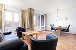 Wohnzimmer - Ferienwohnung Nr. 31 - Top-Hundeurlaub