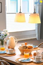 Küche / Küchenzeile - Ferienwohnung 6 - Top-Hundeurlaub