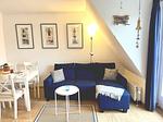 Wohnzimmer - Haus 15d Wohnung 6 - Top-Hundeurlaub