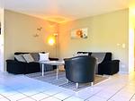 Wohnzimmer - Kavelweg 12 Wohnung Arkona - Top-Hundeurlaub