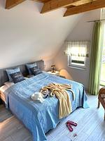 Schlafzimmer - Wiesenstr. 4 Haus Blaumöwe - Top-Hundeurlaub