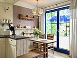 Küche / Küchenzeile - Wiesenstraße 65 Haus Wilderei - Top-Hundeurlaub