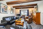 Wohnzimmer - Rosenberg 38 Uriges Reetdachhaus - Top-Hundeurlaub