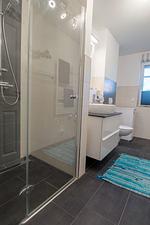 Badezimmer - Lindenstrasse 13 Wohnung Seenadel - Top-Hundeurlaub