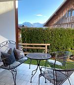 Terrasse - 3-Raum-Wohnung Alpdo 2 - Top-Hundeurlaub
