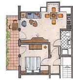 2-Raum-Wohnung Gipfelsicht - Top-Hundeurlaub