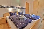 Schlafzimmer - Kiek rin bi Kati - Ferienwohnung 4 - Top-Hundeurlaub