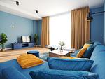 Wohnzimmer - Ferienwohnung mit 2 Schlafzimmern und Terrasse (S22) - Top-Hundeurlaub