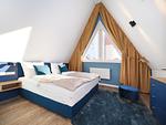 Schlafzimmer - Ferienwohnung mit 2 Schlafzimmern und Terrasse (S22) - Top-Hundeurlaub