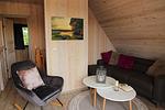 Wohnzimmer - Bootshaus 600 - Top-Hundeurlaub