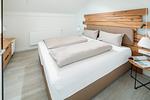 Schlafzimmer - Nordstrandperle Ap. O6 - Top-Hundeurlaub