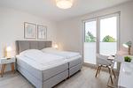 Schlafzimmer - Apartment "Pine Hill Green" - Top-Hundeurlaub