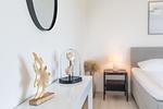 Schlafzimmer - Apartment "Pine Hill Green" - Top-Hundeurlaub