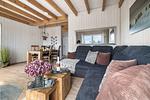 Wohnzimmer - Strandlodge - Top-Hundeurlaub