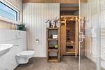 Badezimmer - Strandlodge - Top-Hundeurlaub