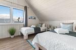Schlafzimmer - Strandlodge - Top-Hundeurlaub