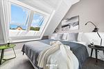Schlafzimmer - Ferienwohnung Auftanken St. Peter Ording - Top-Hundeurlaub