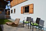 Terrasse - Jägar Chalet - Feriendorf Via Claudia Haus 73 - Top-Hundeurlaub