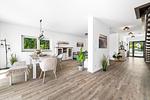 Wohnzimmer - Ferienhaus Treibholz Fehmarn - Top-Hundeurlaub
