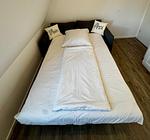 Schlafzimmer - Ferienhaus Treibholz Fehmarn - Top-Hundeurlaub