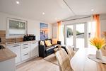 Wohnzimmer - Ferienhaus "Pier 99" (99) - Top-Hundeurlaub